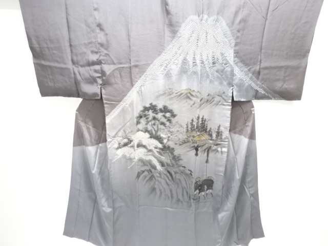 Japanese Kimono / Zugawari Silk